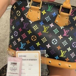 Multicolor LV Takashi Murakami Alma PM